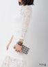 Boho Bracelet, 3 Layers Leather Wrap Bracelet, 6 mm Stones